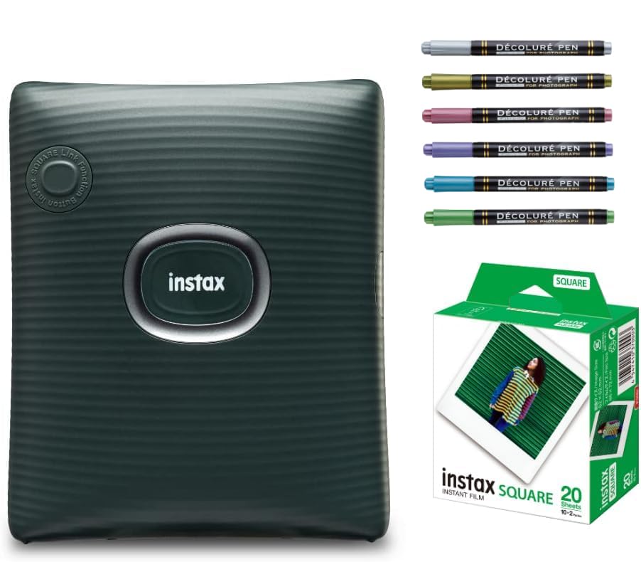 Amazon.co.jp: Fujifilm instax square link (20 films & pens