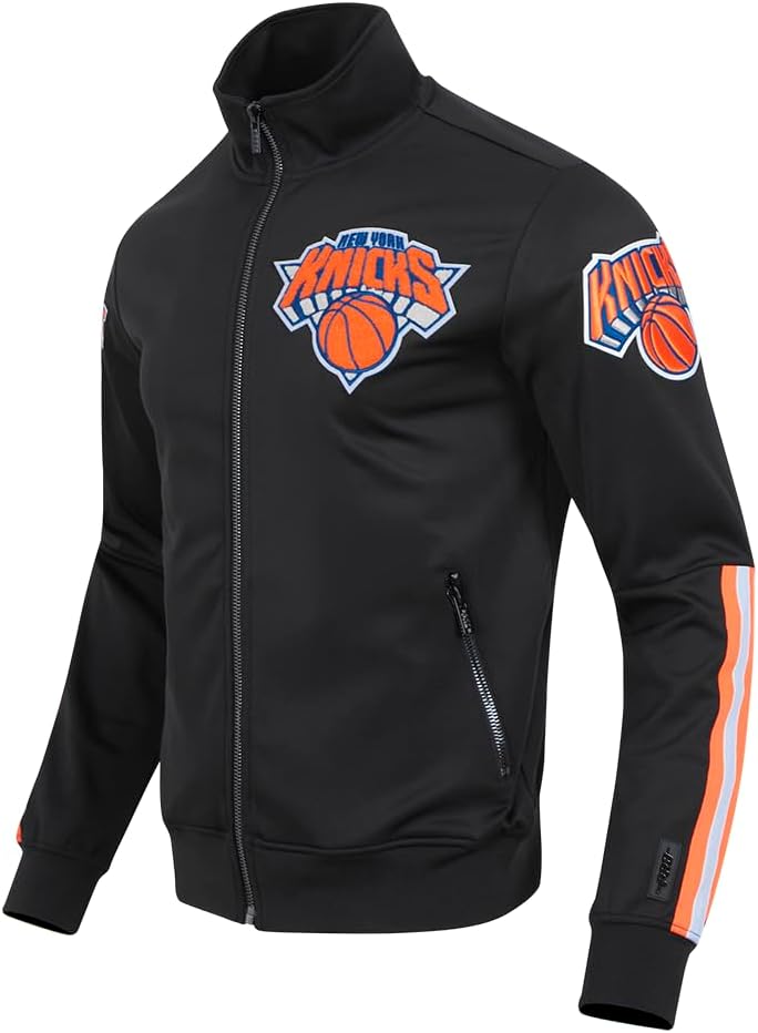 Pro Standard Mens NBA Classic Track Double Knit Track Jacket - Image 3