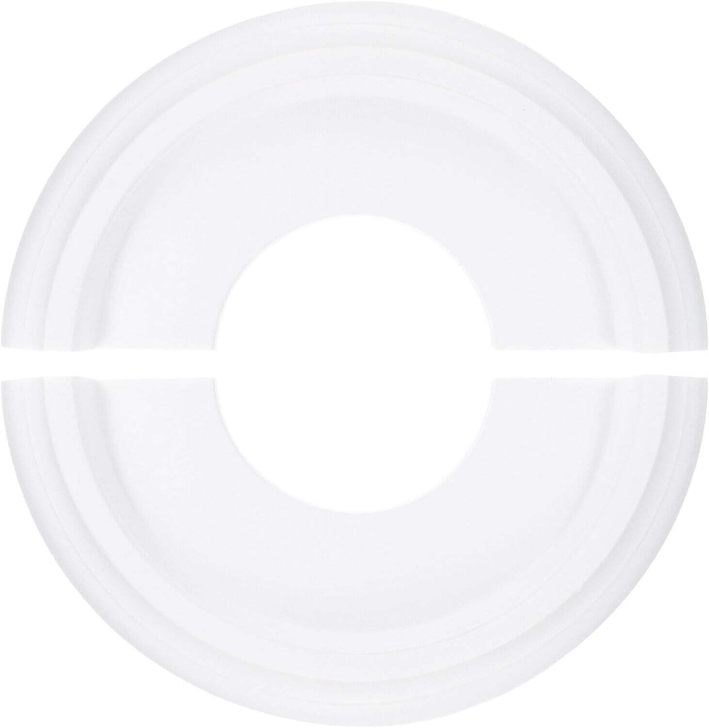 Home and Garden Parts Ceiling Medallion 10" OD x 4" ID Split Chandelier Medallion White #CN/251024/14652