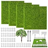 zaunelemente für gartenteich Exquisite Handwerkskunst: Der simulierte Mini-Kunstrasen-Miniaturgarten ist exquisit gefertigt, robust und langlebig und kann wiederverwendet werden. Sie und Ihr Kind können es verwenden, um das Puppenhaus zu dekorieren und ihm Vitalität hinzuzufügen. Verbessern Sie die praktischen Fähigkeiten von Kindern und pflegen Sie Eltern-Kind-Beziehungen!