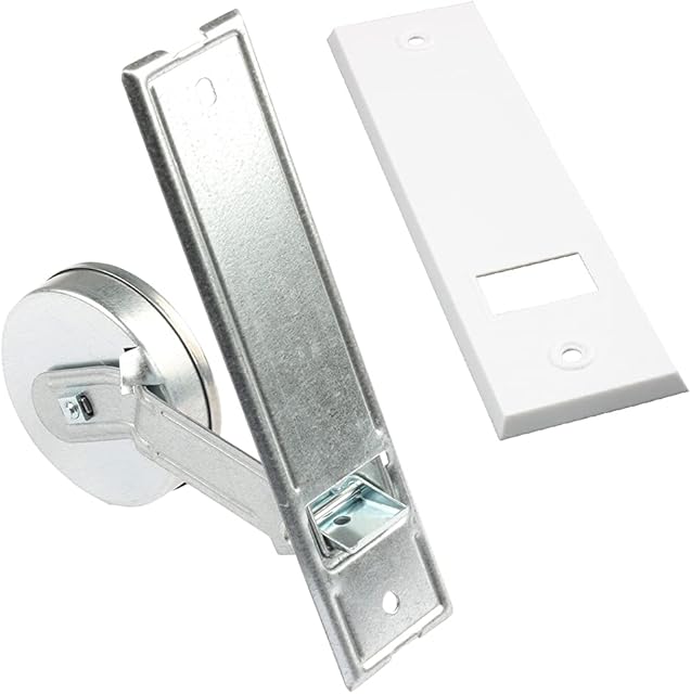 Rolllra Rolety W Zestawie z Płytką Osłonowe, Biały/Srebrny, 160 Mm /5 Mm/ 20-24 Mm