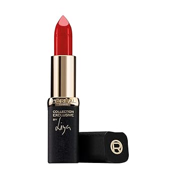 L'OREAL PARIS Colour Riche Collection Exclusive Matte Lipstick, Liya's Red, 0.13 Oz.