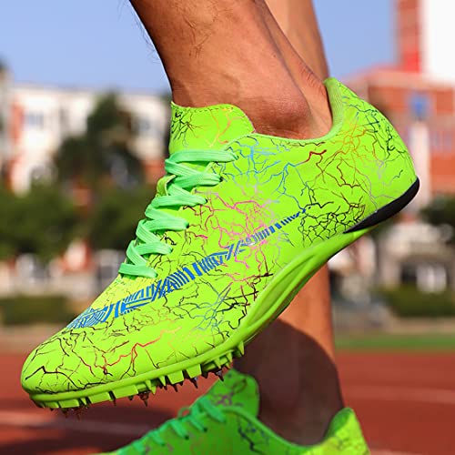 image for VXCDFR Track Spikes Shoes Athletic Sprint Men's Jumping Racing Trainin