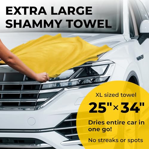 Mighty Cleaner Premium Xl Shammy Towel For Car thumb #2