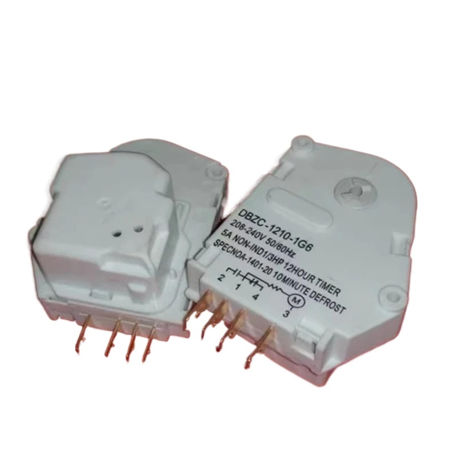 Compatible With Refrigerator Defrost Timer DBZC-1210-1G6 (2341) Replacement