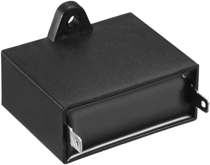 uxcell Ceiling Fan Capacitor CBB61 6uF 450V AC Single Insert Metalized Polypropylene Film Capacitors 47x20x37.5mm for Water Pump Motor Generator