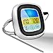 SHUAIGUO Touchscreen Termometro per carne Cibo Barbecue Termometro BBQ Grill Fumatore Termometro Timer Alert Cottura Forno Termometro digitale