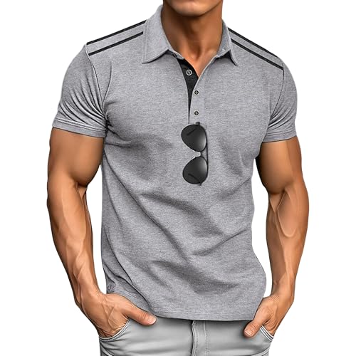 Polo classique homme manches courtes vêtement décontracté chic été mode