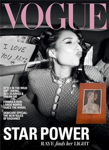 Vogue Magazine October 2025 + Exclusive Vogue Early Paris Openings Notebook (Mirror)