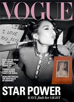 Vogue Magazine October 2025 + Exclusive Vogue Early Paris Openings Notebook Mirror