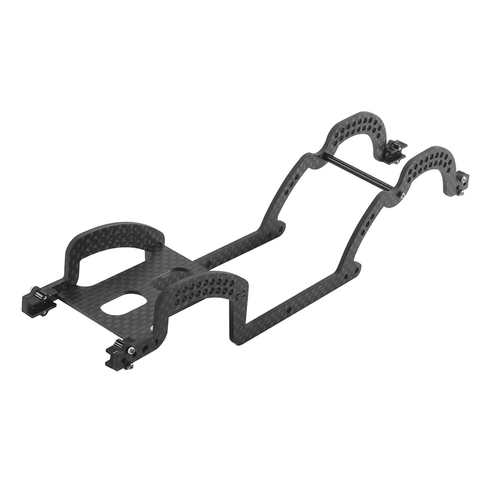 Per Trx4m Per Bronco Per Defender 1/18 Rc Auto Crawler Leggero Telaio In Fibra Di Carbonio Ferroviario Per Lcg Kit Parti Aggiornamento Componenti Modelli RC