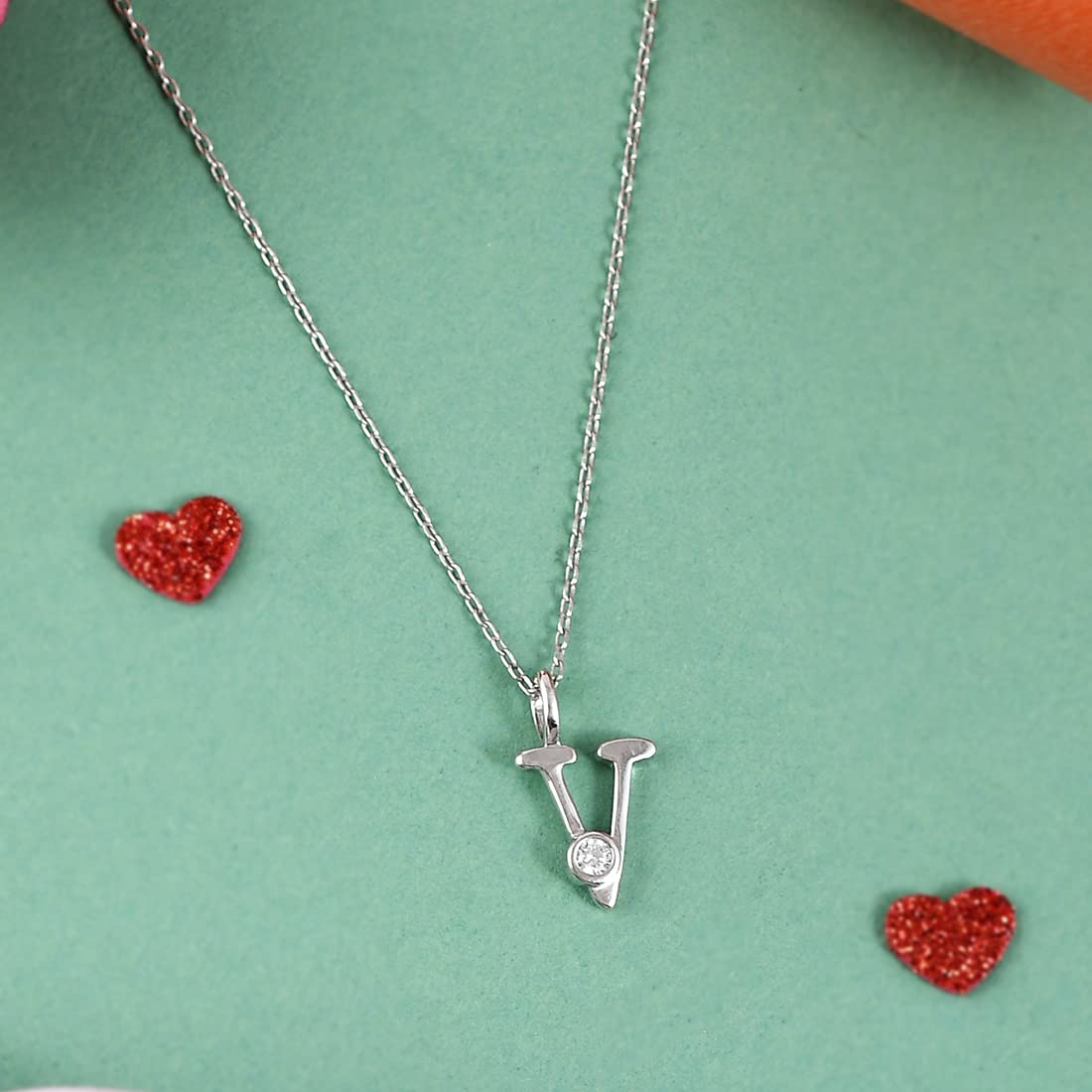 Round Cut CZ Pendant for Women