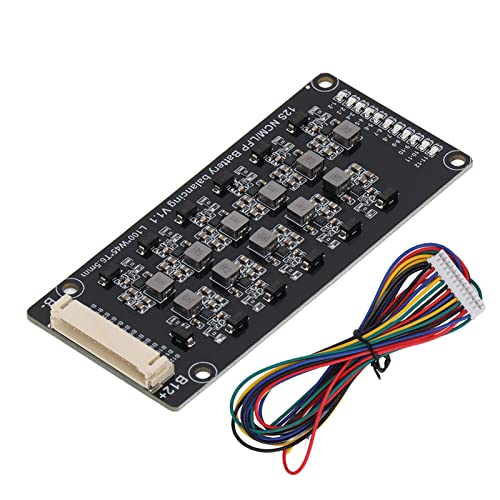 Tablero ecualizador activo para baterías LFP de 12 celdas con transferencia inductiva de energía, corriente de balanceo de 1,2 A y MOS de ultra baja resistencia interna para igualación de voltaje miniatura 6