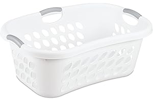 Sterilite 1.25 Bushel Ultra HipHold Laundry Basket, 6 Pack