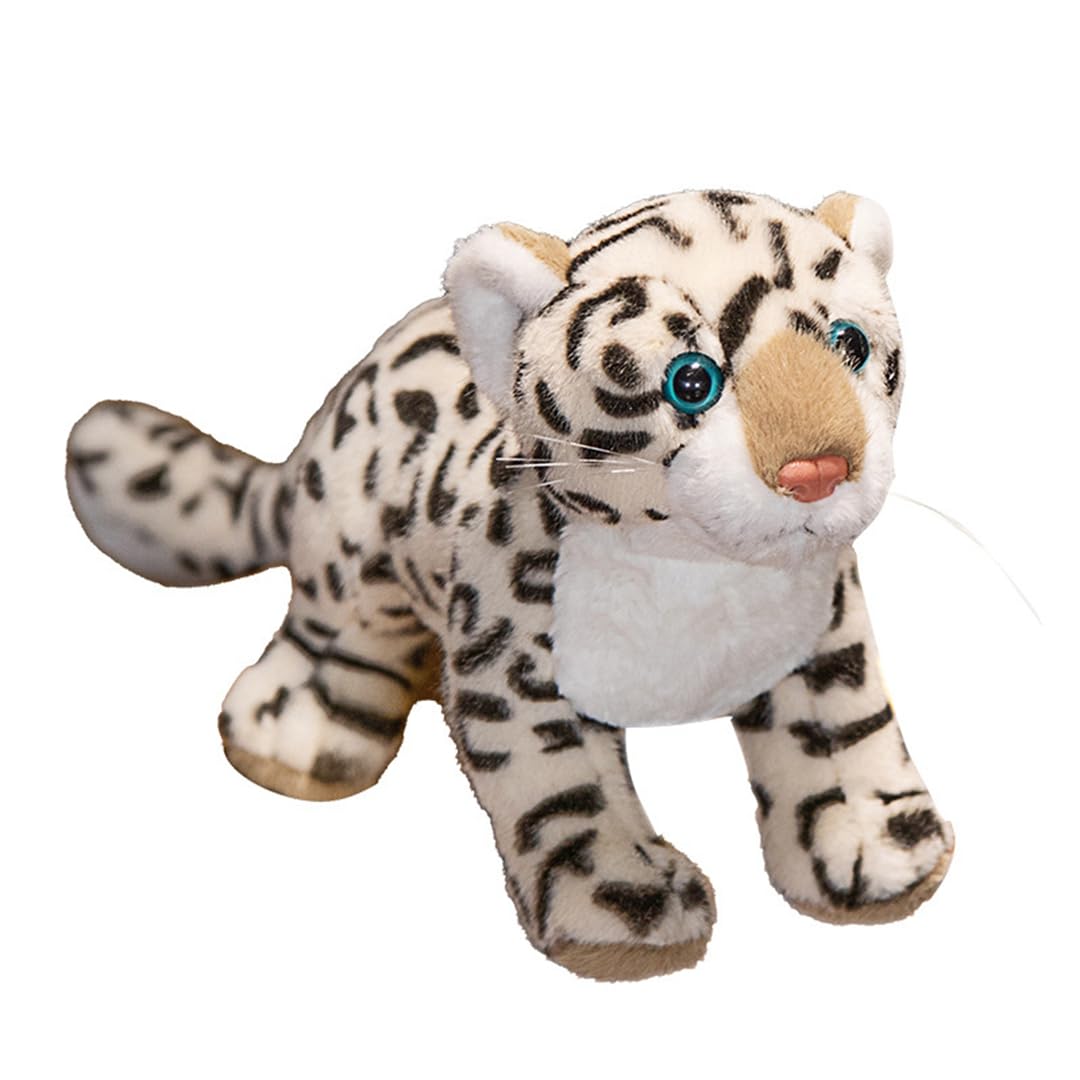 Amazon.co.jp: ヒョウ 動物 リアル ふわふわ ジャガー ぬいぐるみ 部屋 