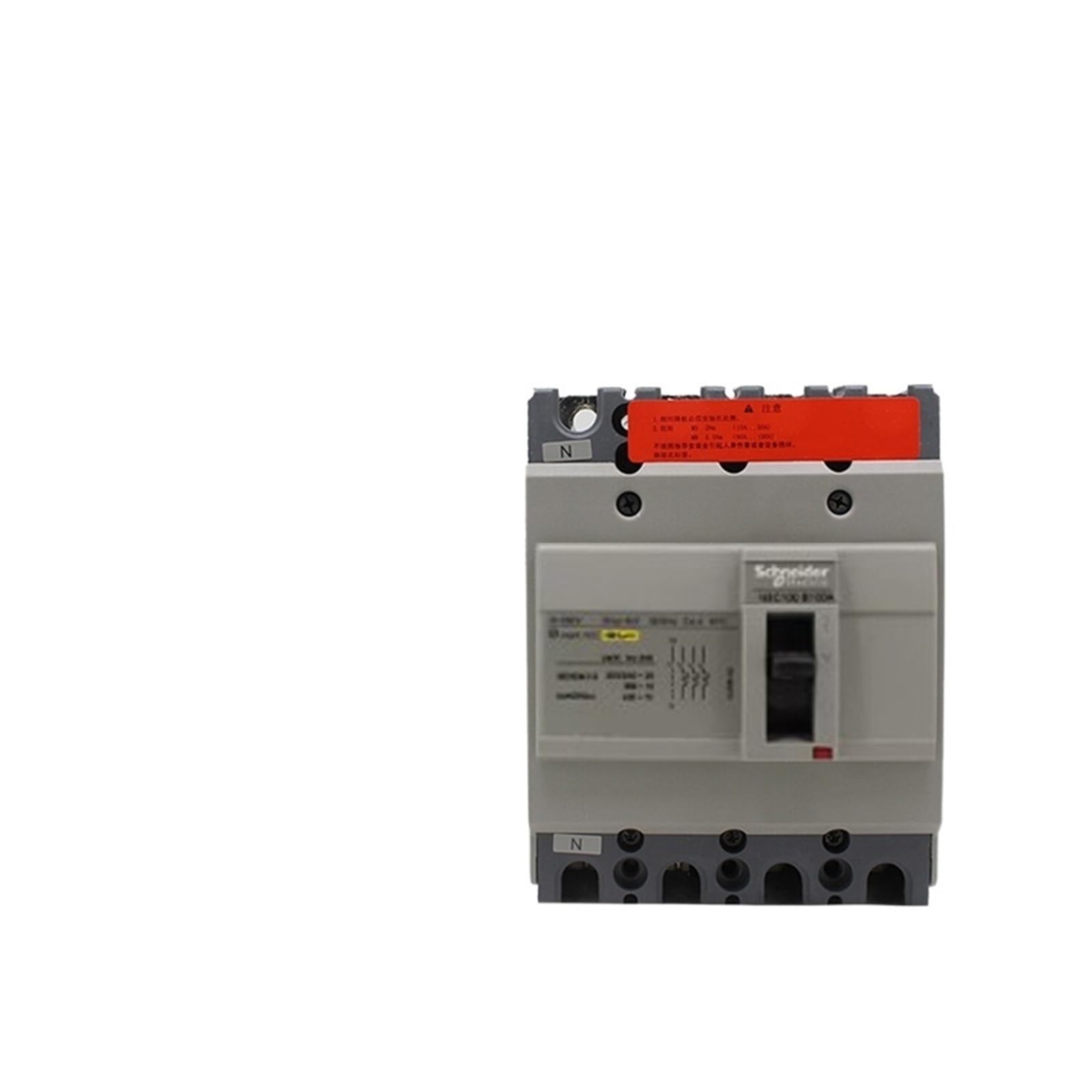 Disjoncteur NSC60E boîtier plastique 4P pour la protection des circuits électriques de 15A à 100A