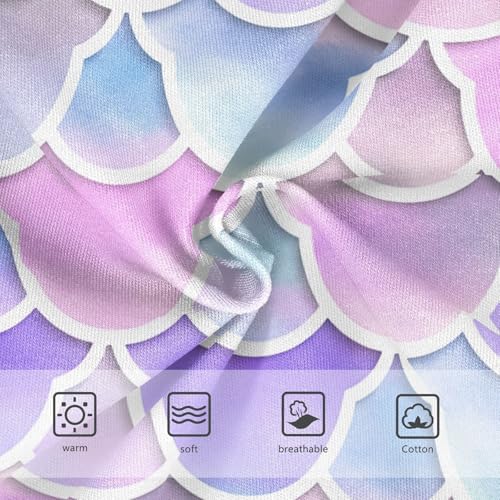 Lavender Pink Mermaid Scales Toddler Girls's Underwear 2T 202c19053