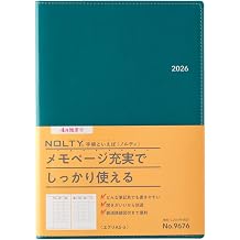 Noritsu NOLTY 9676 Notebook, Starts from April 2026, A5, Weekly Ecri, 3, Deep Blue