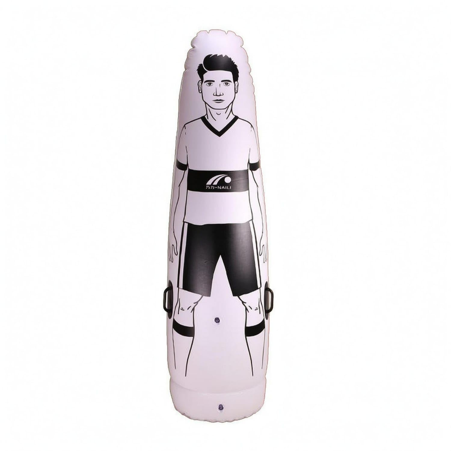 Printed Inflatable Soccer Training Wall Side Handles Soccer Statue Wall White and Black Free Kick Statue Standing, Inflatable Wall 1PC-picture-13