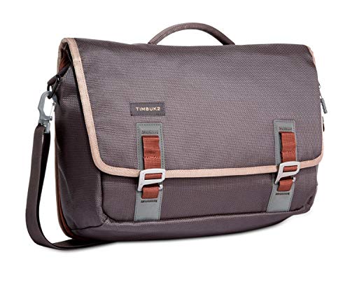 TIMBUK2 Command Messenger Bag, Carbon and Molasses, Medium