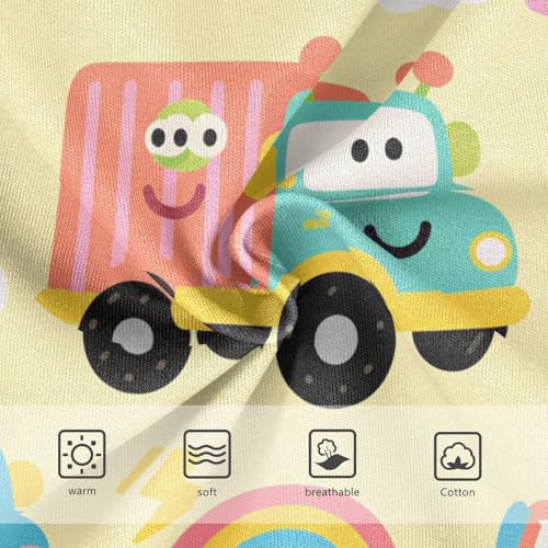 GuoChe Cotton Panties 1-piecing Hip Design Panties Briefs Underwear for Kids in Sizes 2T,3T, 4T, 5T, 6Y and 8Y3