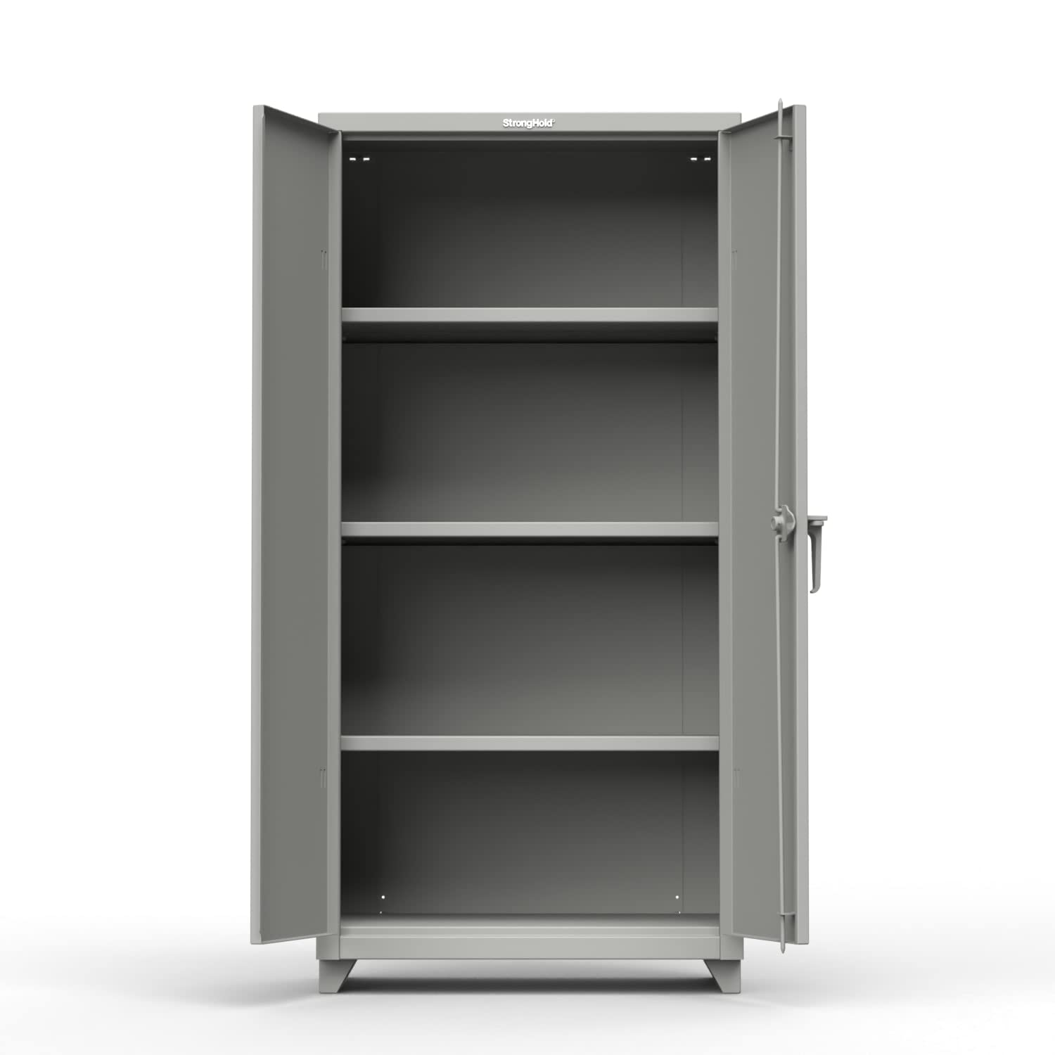 Strong Hold Extra Heavy Duty 14 GA Cabinet with 5 Shelves - 36 in. W x 24 in. D x 75 in. H
