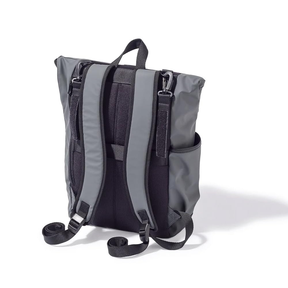 William Kent 1733 Sac à dos à langer Superbag | résistant | imperméable | Tapis à langer inclus | capacité 20 à 27 litres | gris