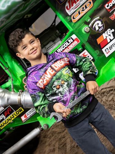 Image of Monster Jam Fleece Hoodie Toddler to Big Kid