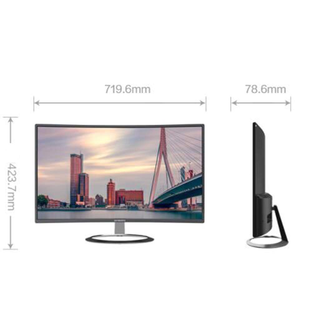 Amazon.co.jp: 湾曲モニター31.5インチ、FHD 1080p 1800R