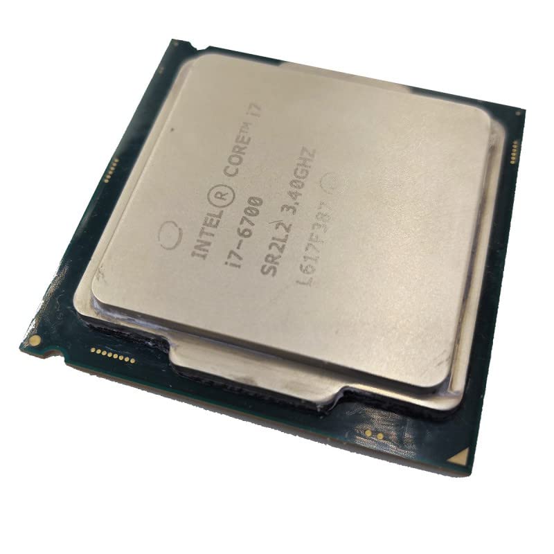 Intel Core i7-6700 Processore CPU 3.40 GHz (fino a 4.00 GHz) SR2L2 LGA1151 (4 Cores, 8 Threads, 6MB 8GT/s), i7 6700 (Ricondizionato)