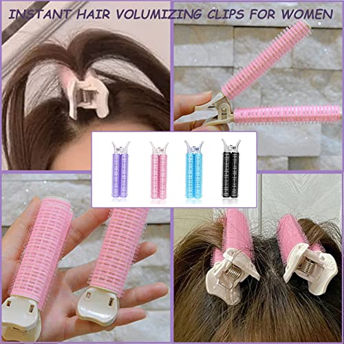 Volumizing Hair Clips, Hair Clips For Volume, Instant Hair Volumizing Clips For Women, Volume Clips For Roots, Diy Hair Styling Tool (6Pcs-Pink) #TOP3