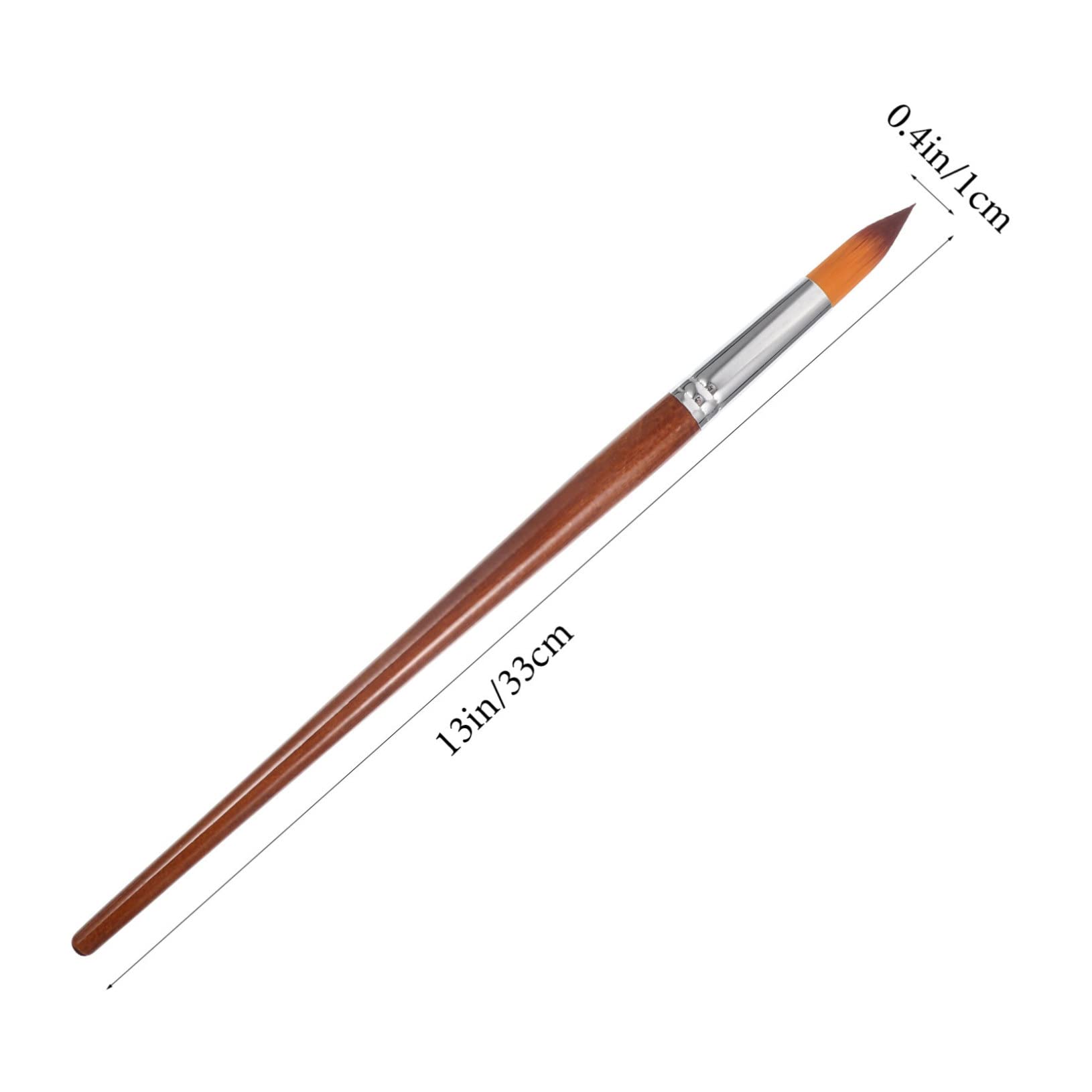 NUOBESTY 26piezas Pinceles De Nylon De Doble Color para Acuarela Pintura Acrílica y Óleo Kit De Pinceles para Estudiantes De Arte y Suministros De Pintura
