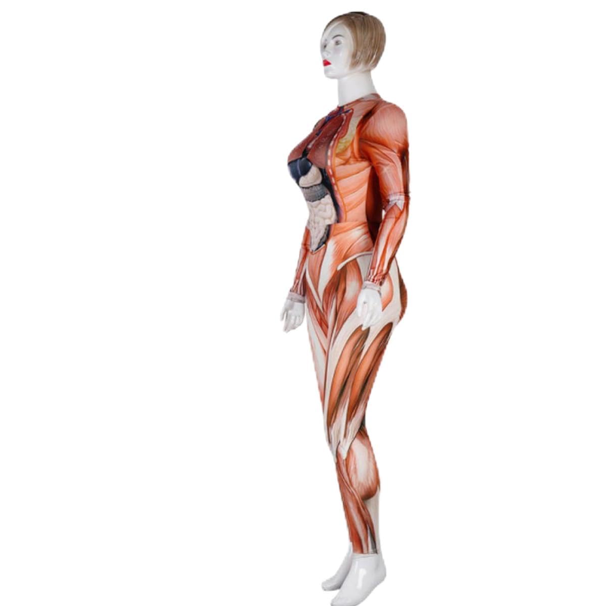 Mono de músculos para mujer: olvida los disfraces incómodos este Halloween 8