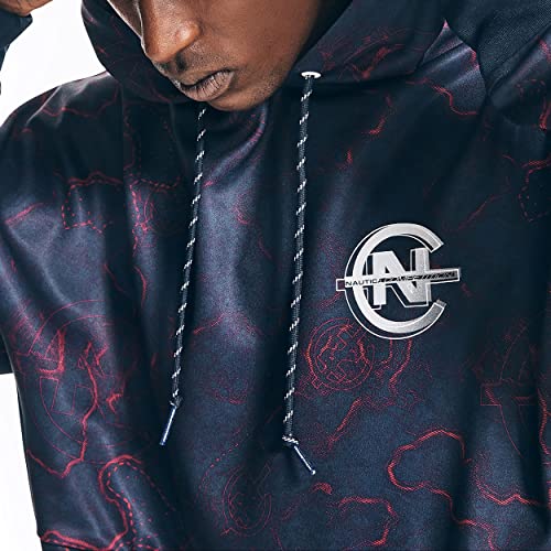 Nautica Men's Competition Sustainably Crafted Printed Hoodie4