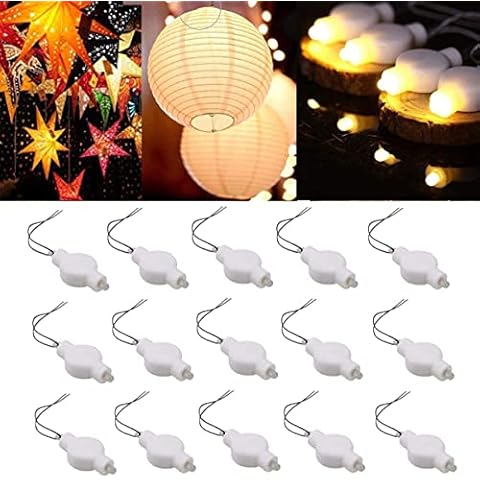 Afoosoo Hanging LED Paper Lantern Lights Cover
