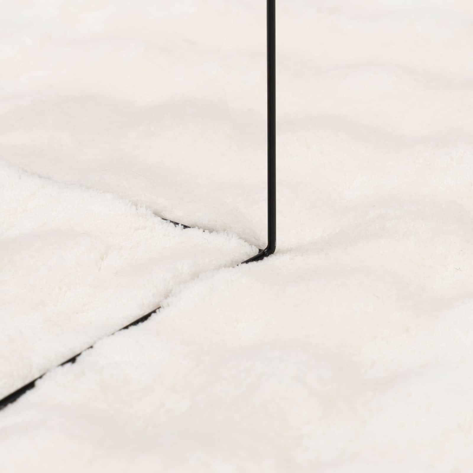Tappeto Sirolo, 340 x 240 cm, in poliestere con pelo medio, fondo antiscivolo, per soggiorno, camera da letto, sala da pranzo e terrazza coperta, facile da pulire