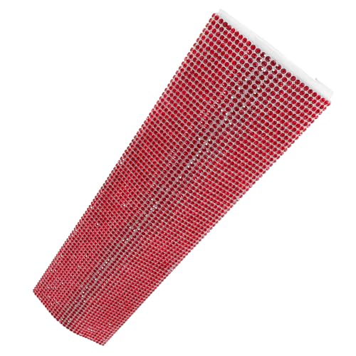 Microphone à strass rouge manchon poignée micro filaire strass chic