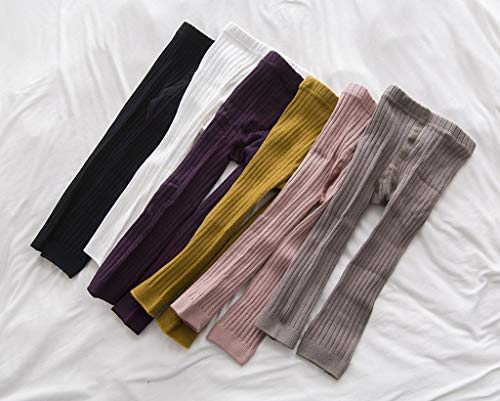 Baby Girls Cotton Tights Cable Knit Leggings Stockings Basic Pantyhose Stretchy Bottoms Pants Cable Knit4