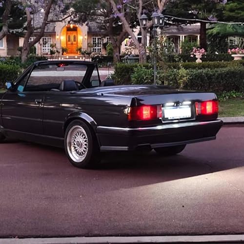 Luz de matrícula para reparar fallos de óxido en BMW Serie 5 E12 6