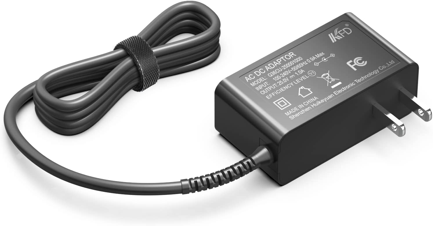 KFD 25V AC DC Adapter Compatible with TOLOCO EM26 T11 Pro