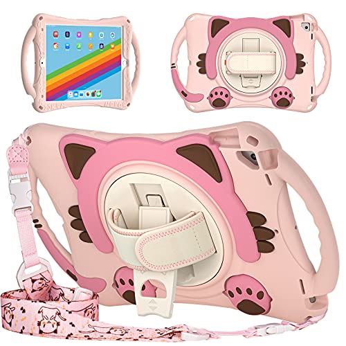 Gerutek Niño Funda para iPad 9.ª/iPad 8.ª/iPad 7 Generación (2021/2020/2019), 10,2 Pulgadas,...