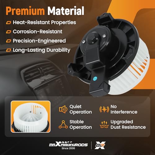 Image of maXpeedingrods 700062 HVAC Blower Motor Assembly with Fan Cage Fits for Lexus GX470 2003-2007, for Toyota 4Runner 2004-2009# 87103-35060 BM9188 LFh1951 87103-35060 TO3126114