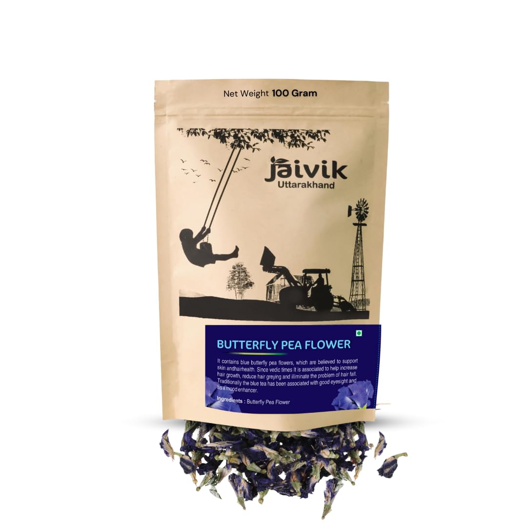 See full amazon price history chart for Jaivik Uttarakhand - Butterfly Pea Flower (100 g), Herbal Tea,Flower Based, Detox, Flower Based, Iced Tea Jaivik Uttarakhand - Butterfly Pea Flower (100 g), Herbal Tea,Flower Based, Detox, Flower Based, Iced Tea (B0BLXRG21D) Amazon Price History, Amazon Price Tracker