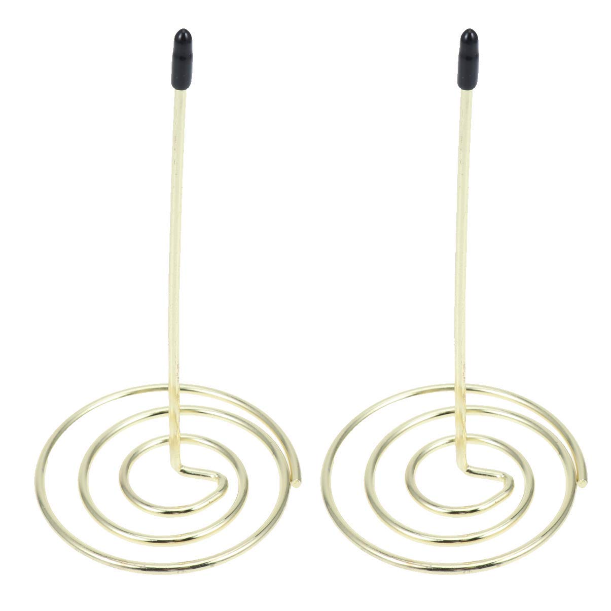 2 Porte-notes En Métal Rose Doré - Support Pour Factures, Tickets, Mémos, Antidérapant, Pour Bureau Ou Restaurant - 10