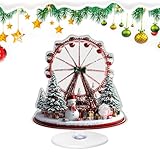 Fonction Rotative : Le Décor de Acrylique 2D pour Bureau intègre une charnière rotative intégrée permettant une rotation fluide et intuitive avec un simple toucher du doigt. Cette fonctionnalité met en valeur les détails décoratifs sous de multiples angles, rehaussant l'attrait visuel sur les bureaux ou les étagères pendant la saison des fêtes. La base solide et robuste assure une stabilité optimale pour une utilisation ininterrompue et agréable, adaptée à la décoration festive.