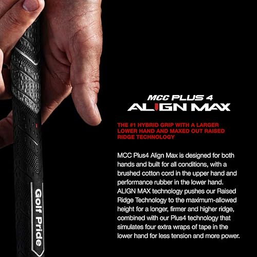Golf Pride MCC Plus4 Align Max Grip – All-Weather