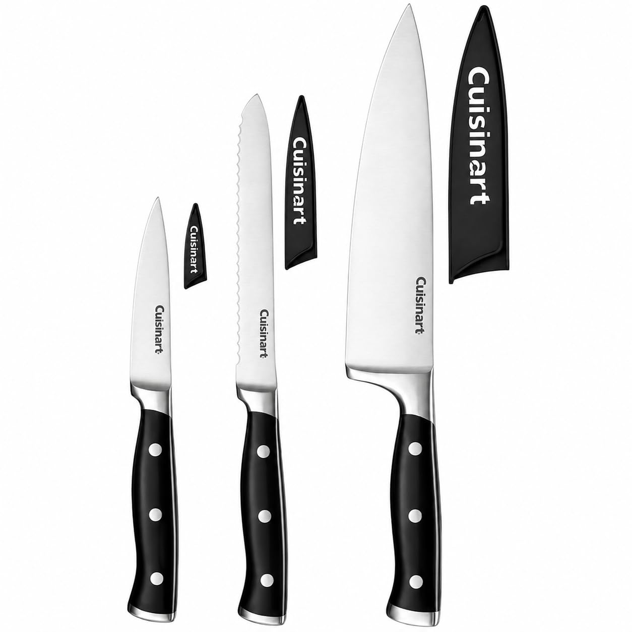Amazon.com: Cuisinart C77TR-3P Triple Rivet Collection 3-Piece