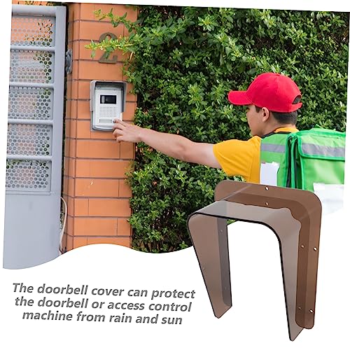 DOITOOL Capa de chuva para máquina de controle de acesso gaiola de pomba ao ar livre tampa do contro
