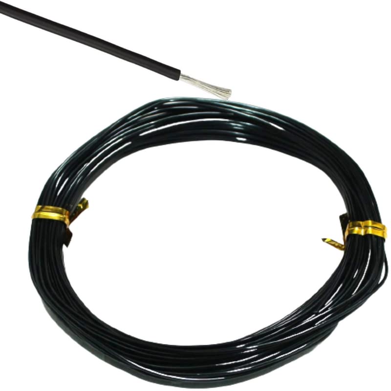 Image of Texton Aluminium Wires 1.5mm for Domestic and Industrial Electric Connections up to 1500 watts 10 Meter (Black)