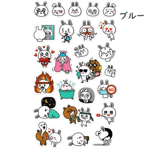 Amazon.co.jp: ハングル シール キャラクター 韓国 韓国語 文房具 雑貨